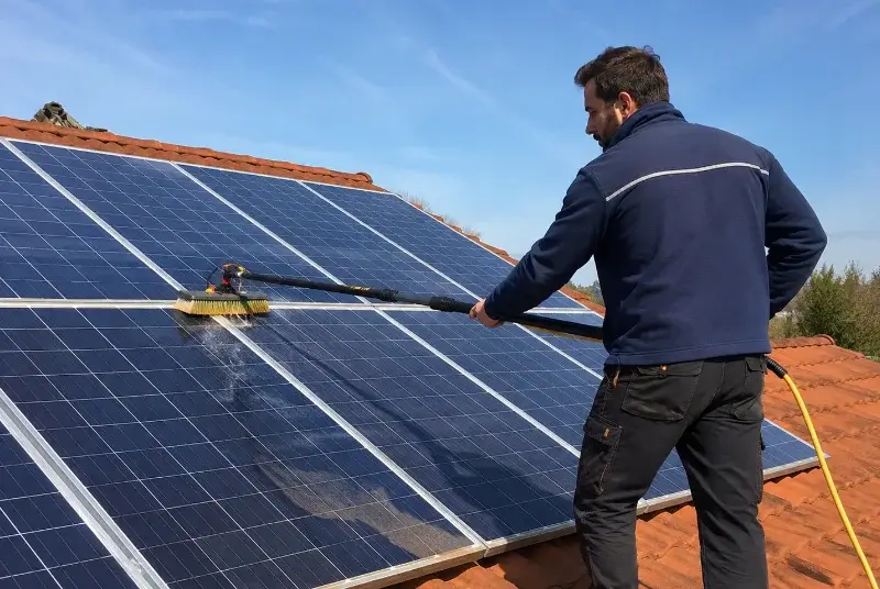 Nettoyage et entretien de panneaux solaires à Pontenx-les-Forges
