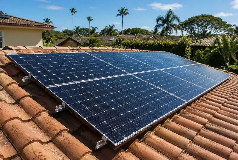 Installation de panneaux solaires à Pontenx-les-Forges